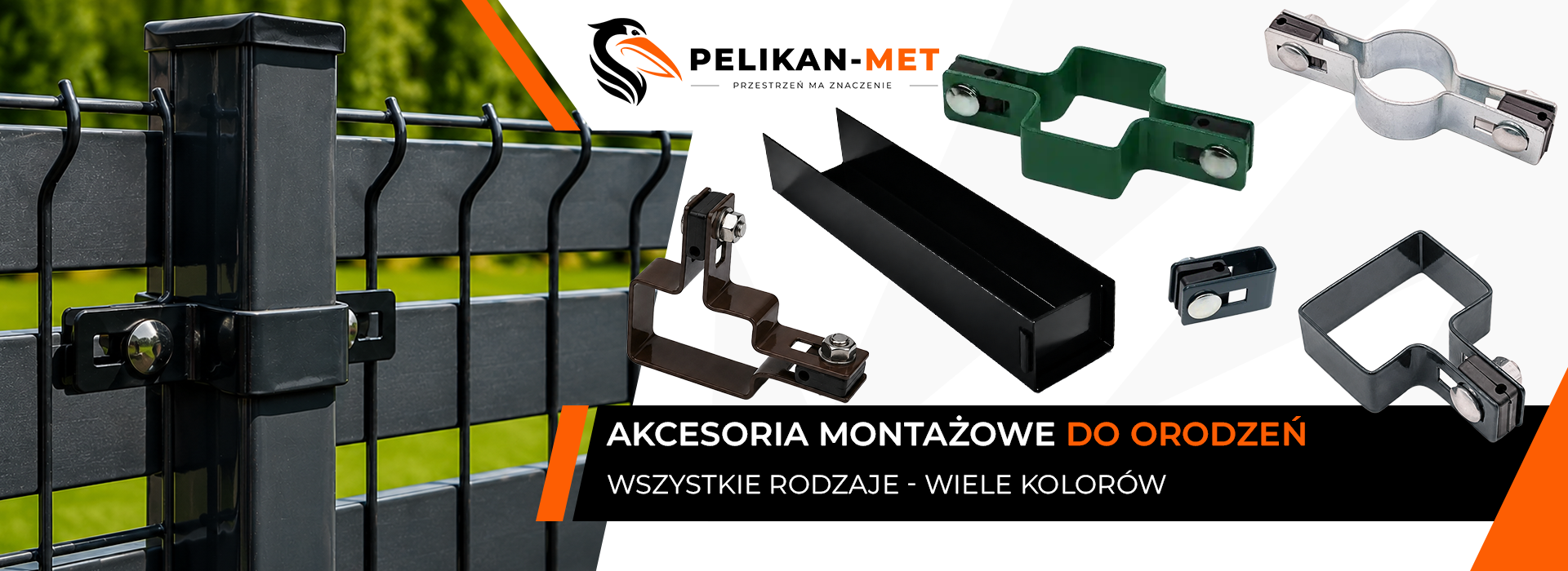 Akcesoria montażowe do ogrodzeń